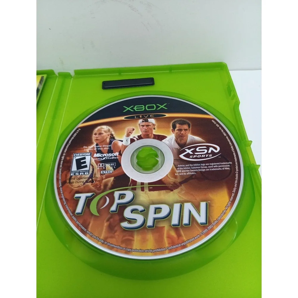 Top Spin (Microsoft Xbox, 2003)